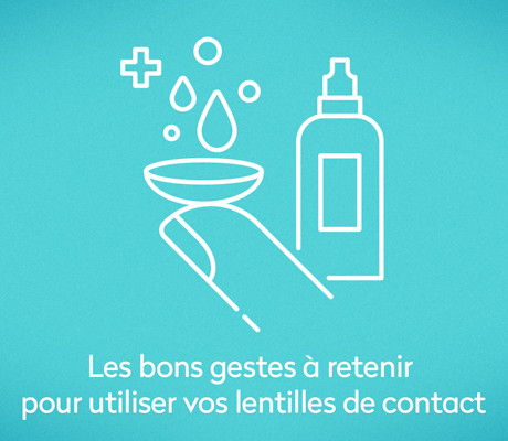 Conseils d'hygiène pour des lentilles de contact